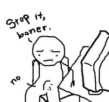 Stop it, Boner meme template - Stop It Boner