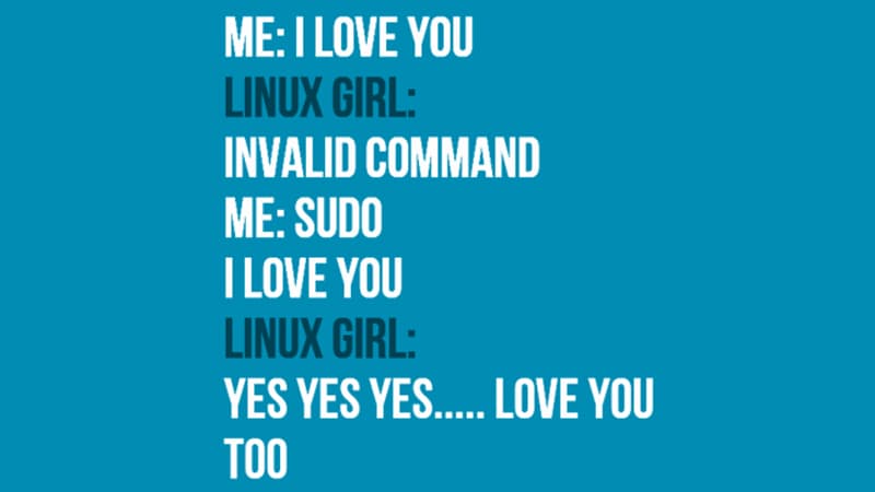 Sudo I Love You meme template - Sudo I Love You