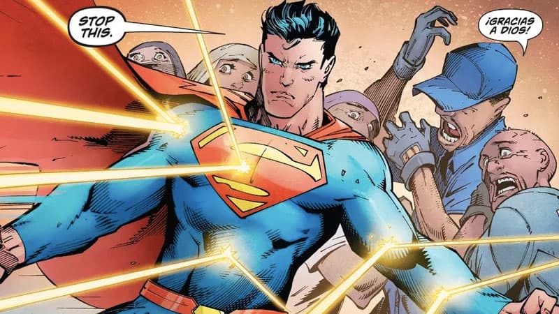 Superman Protects Undocumented Workers meme template - Superman