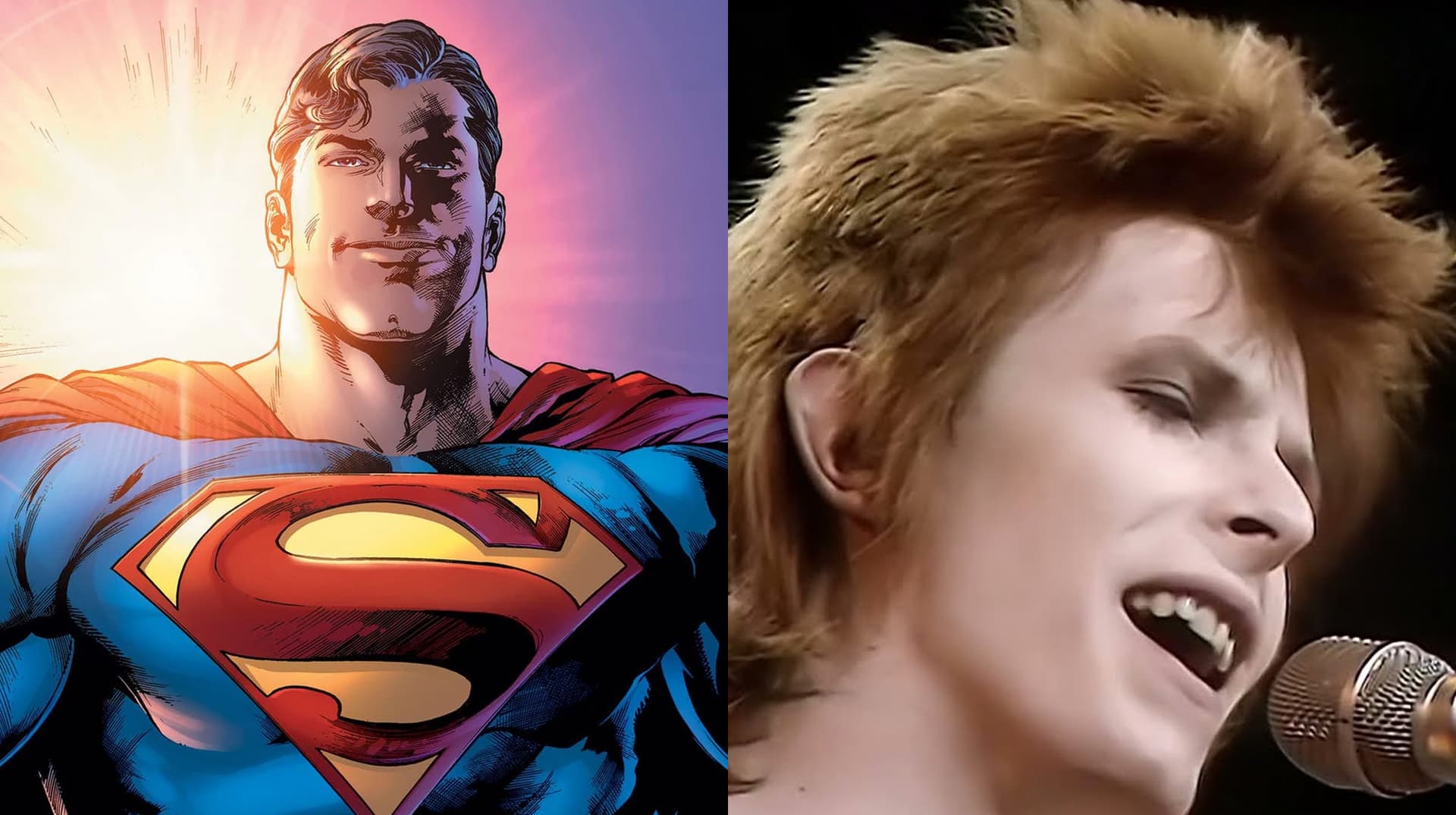 Superman "Starman" meme template - Superman Starman