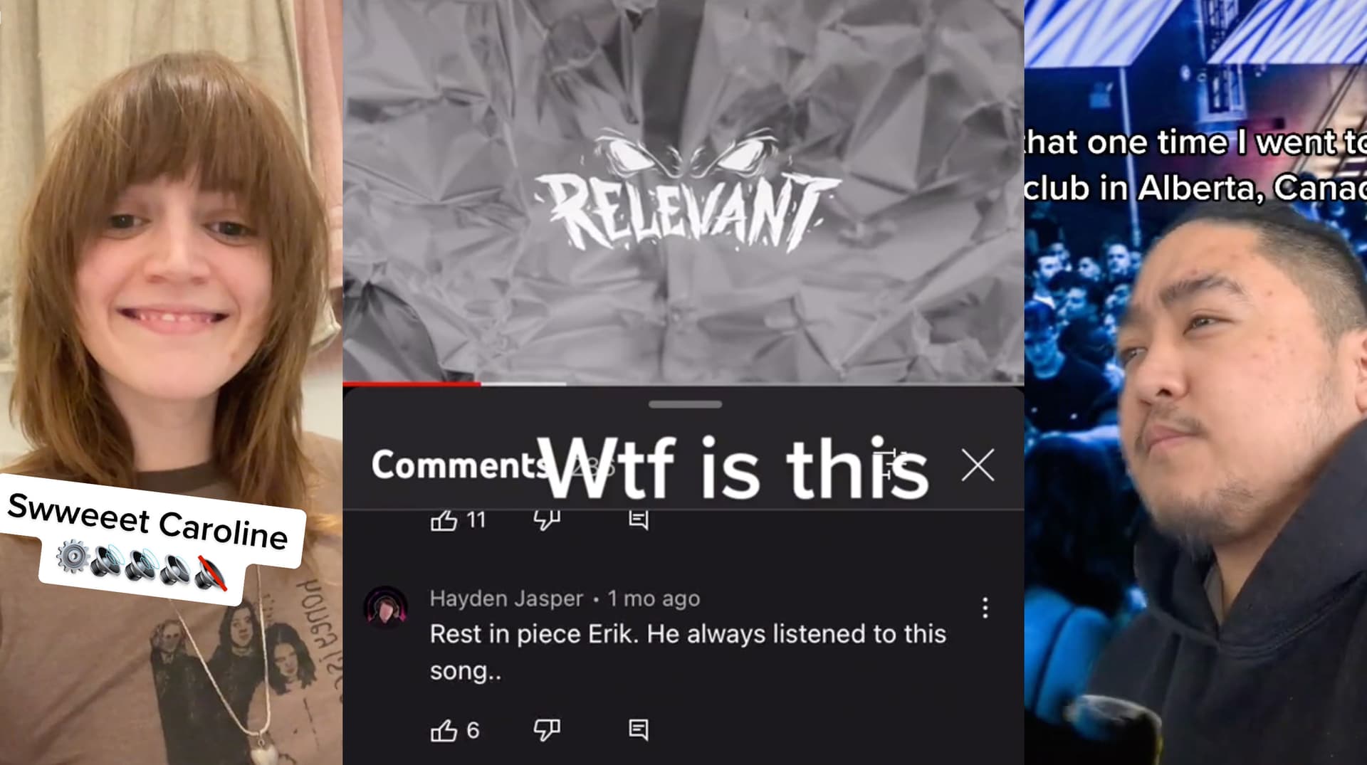 Sweet Caroline (Relevant DNB Remix) meme template - Sweet Caroline DNB Remix