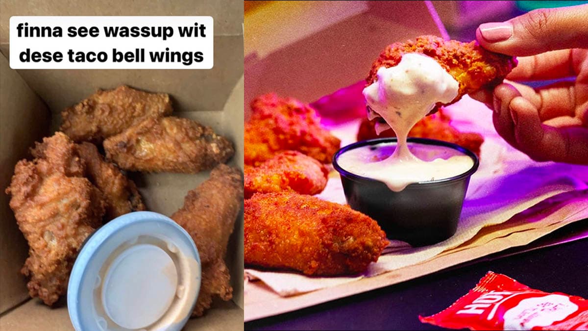 Taco Bell Wings meme template - Taco Bell Wings