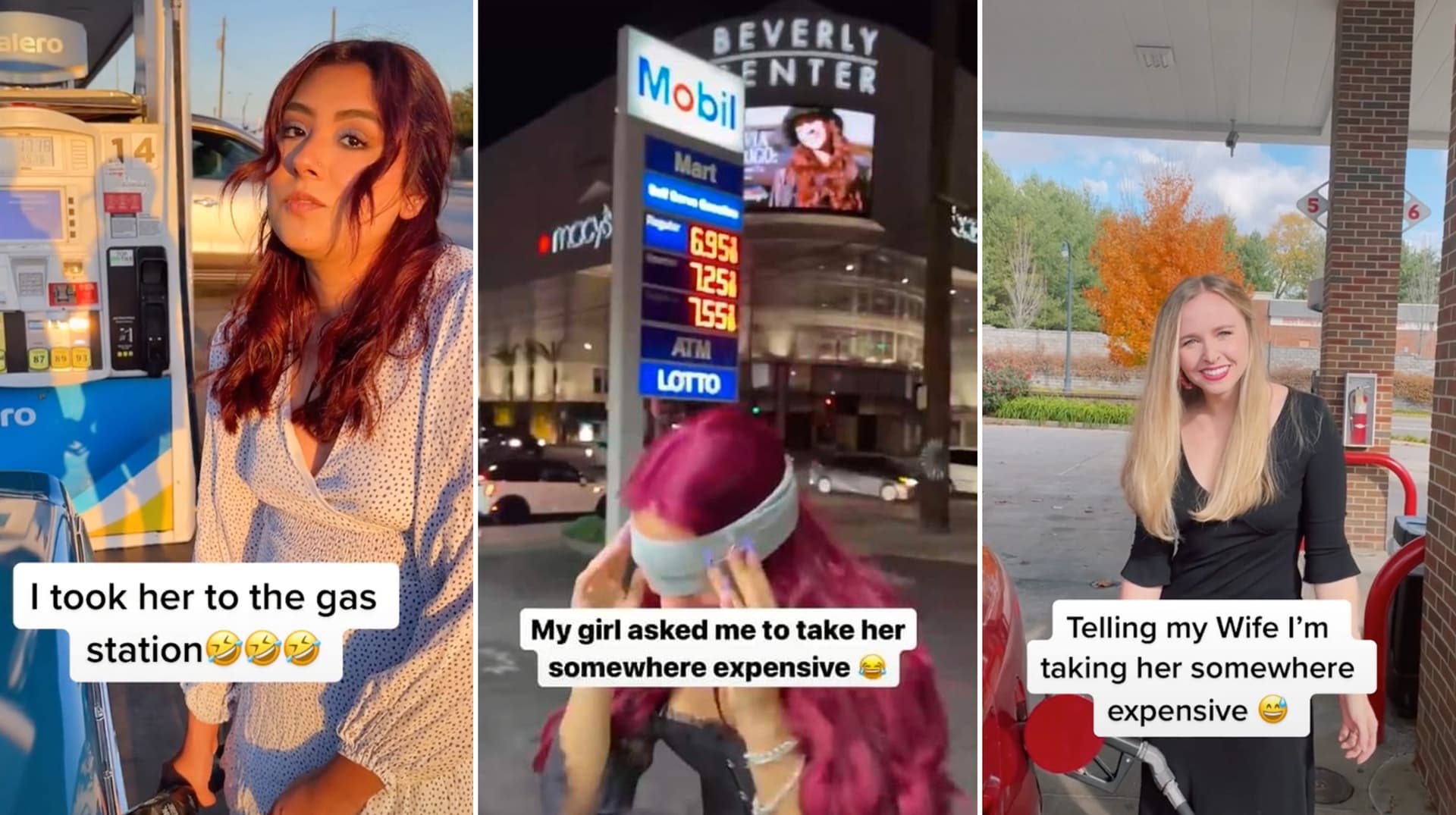 Taking My Girl Somewhere Expensive (The Gas Station) meme template - Taking My Girl Somewhere Expensive