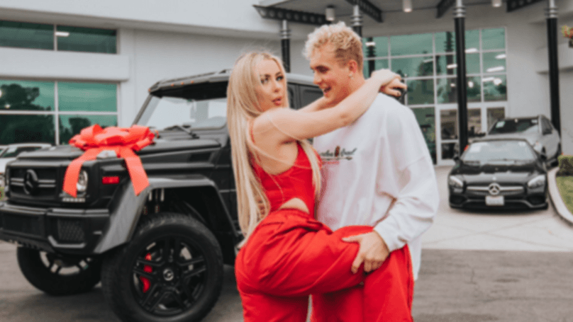 Tana Mongeau and Jake Paul Engagement meme template - Tana Mongeau Jake Paul