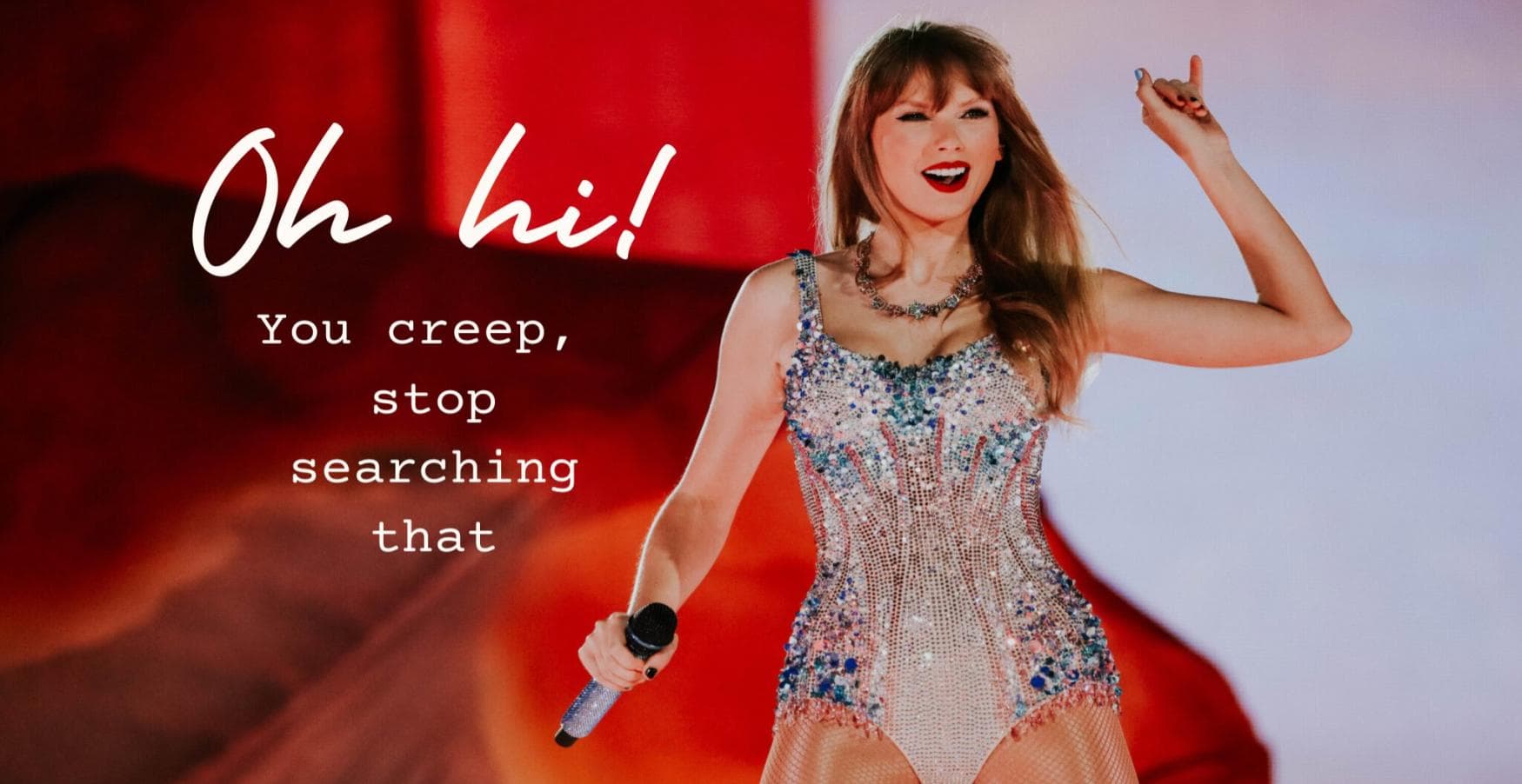 Taylor Swift AI Pictures Controversy meme template - Taylor Swift AI