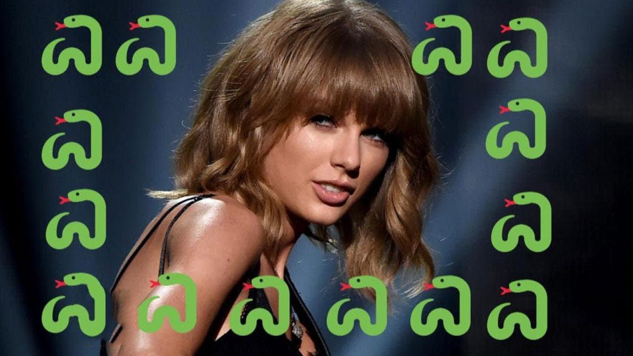 Taylor Swift Is a Snake meme template - Taylor Swift Snake