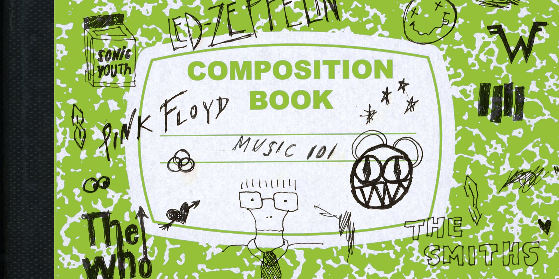 Ten Influential Teenage Albums meme template - Ten Influential Teenage Albums