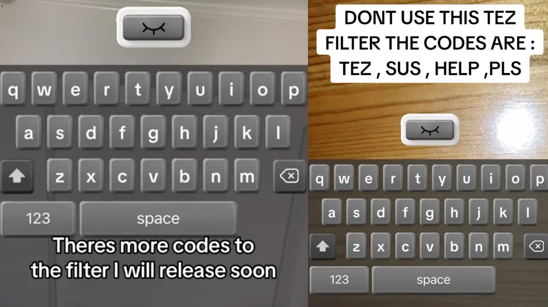 Tez Filter meme template - Tez Filter