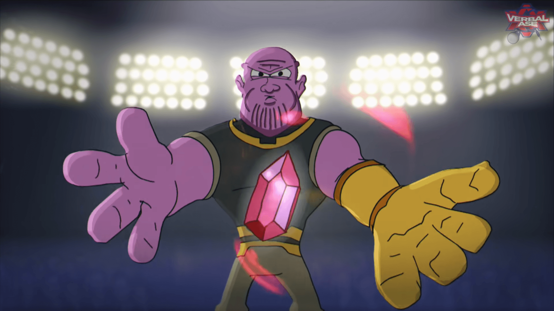 Thanos Beatbox / Cartoon Beatbox Battles meme template - Thanos Beatbox