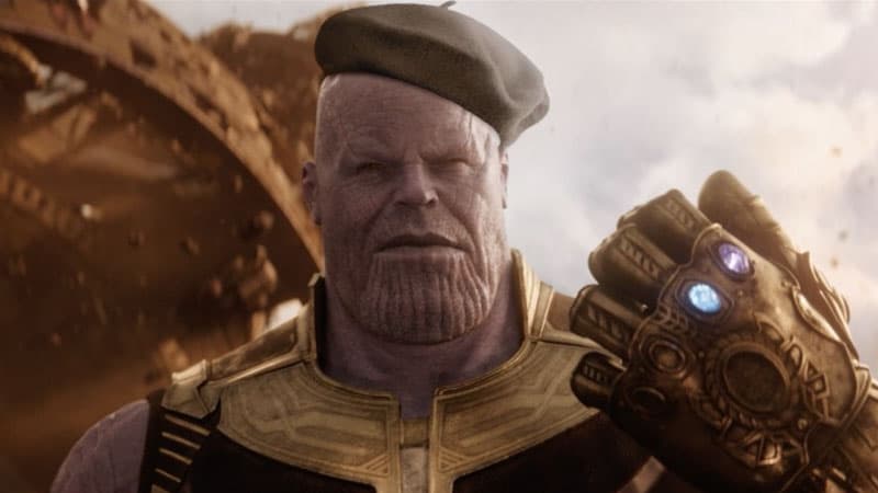 Thanos Edits meme template - Thanos
