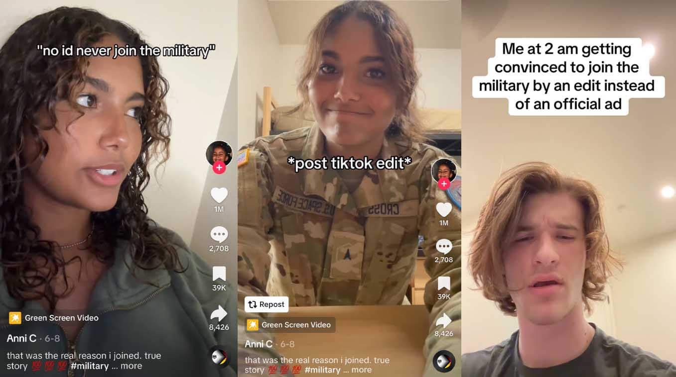 That One Military TikTok Edit meme template - That One Military TikTok Edit