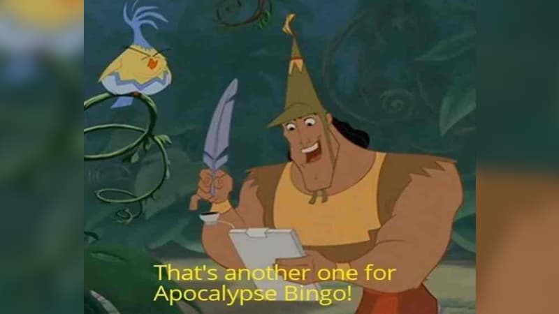 That's Another One For Apocalypse Bingo meme template - Apocalypse Bingo