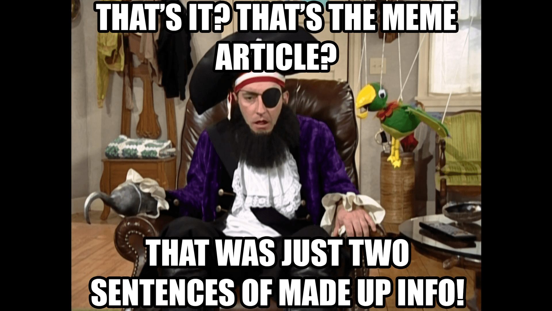 That's It? That's the Lost Episode? meme template - That's It That's the Lost Episode