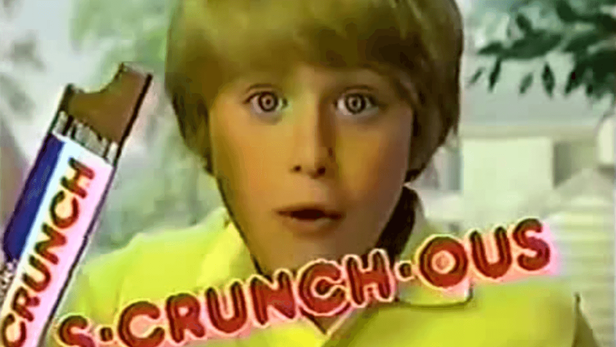 That's Why I Love Nestle Crunch meme template - Nestle Crunch