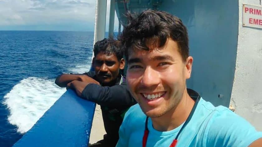 The Death of John Allen Chau meme template - John Allen Chau Template