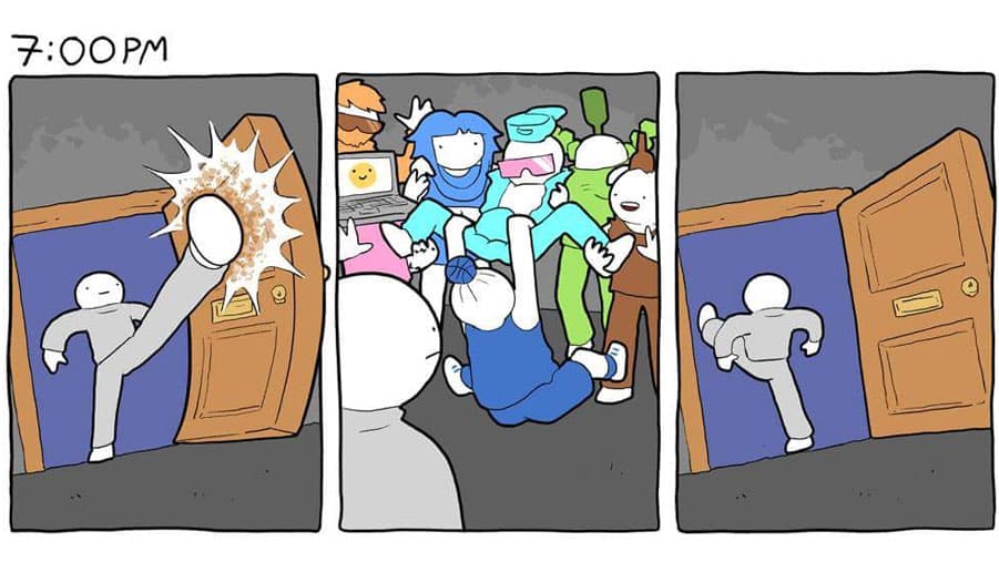 The Deathbulge Party Saga meme template - Deathbulge Party