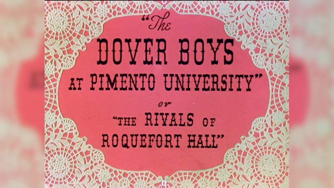 The Dover Boys At Pimento University meme template - Dover Boys