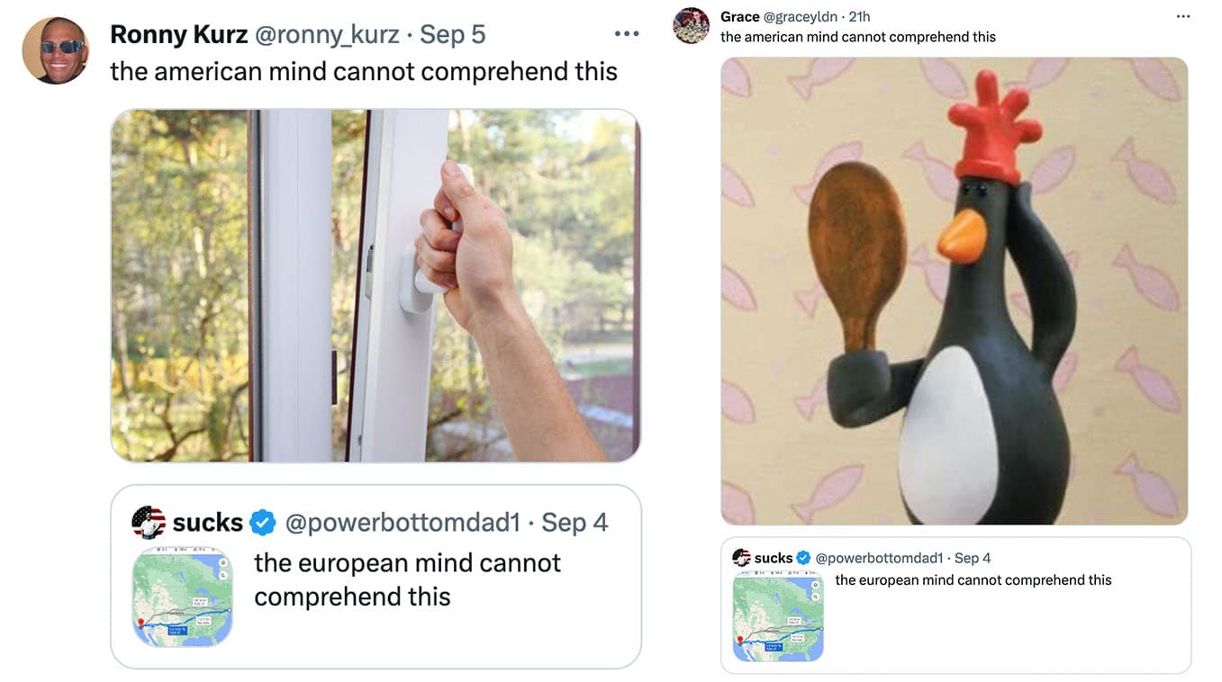 The European Mind Cannot Comprehend This meme template - The European Mind Cannot Comprehend This