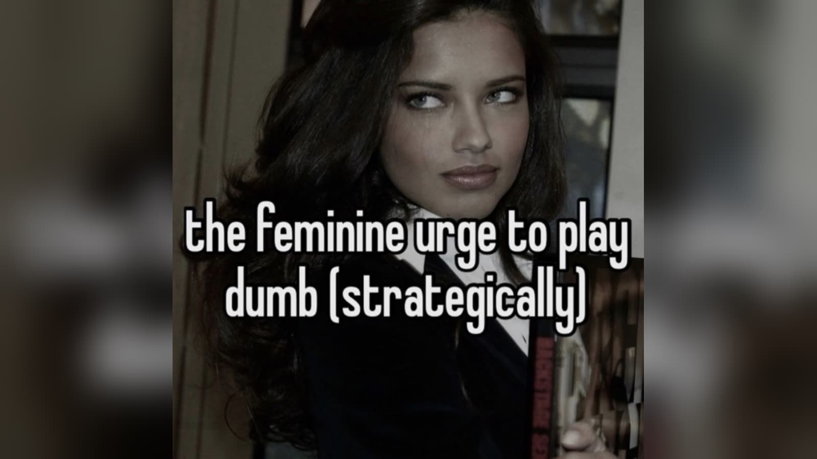 The Feminine Urge meme template - The Feminine Urge