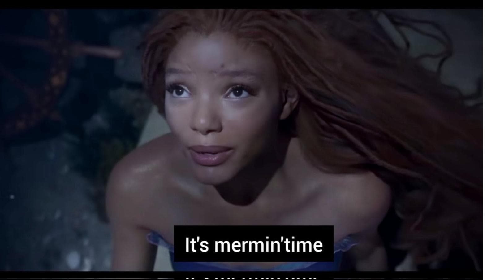 The Part Where Ariel Says X meme template - The Part Where Ariel Says X