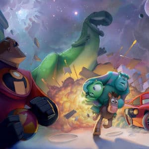 The Pixar Theory meme template - Pixar Theory