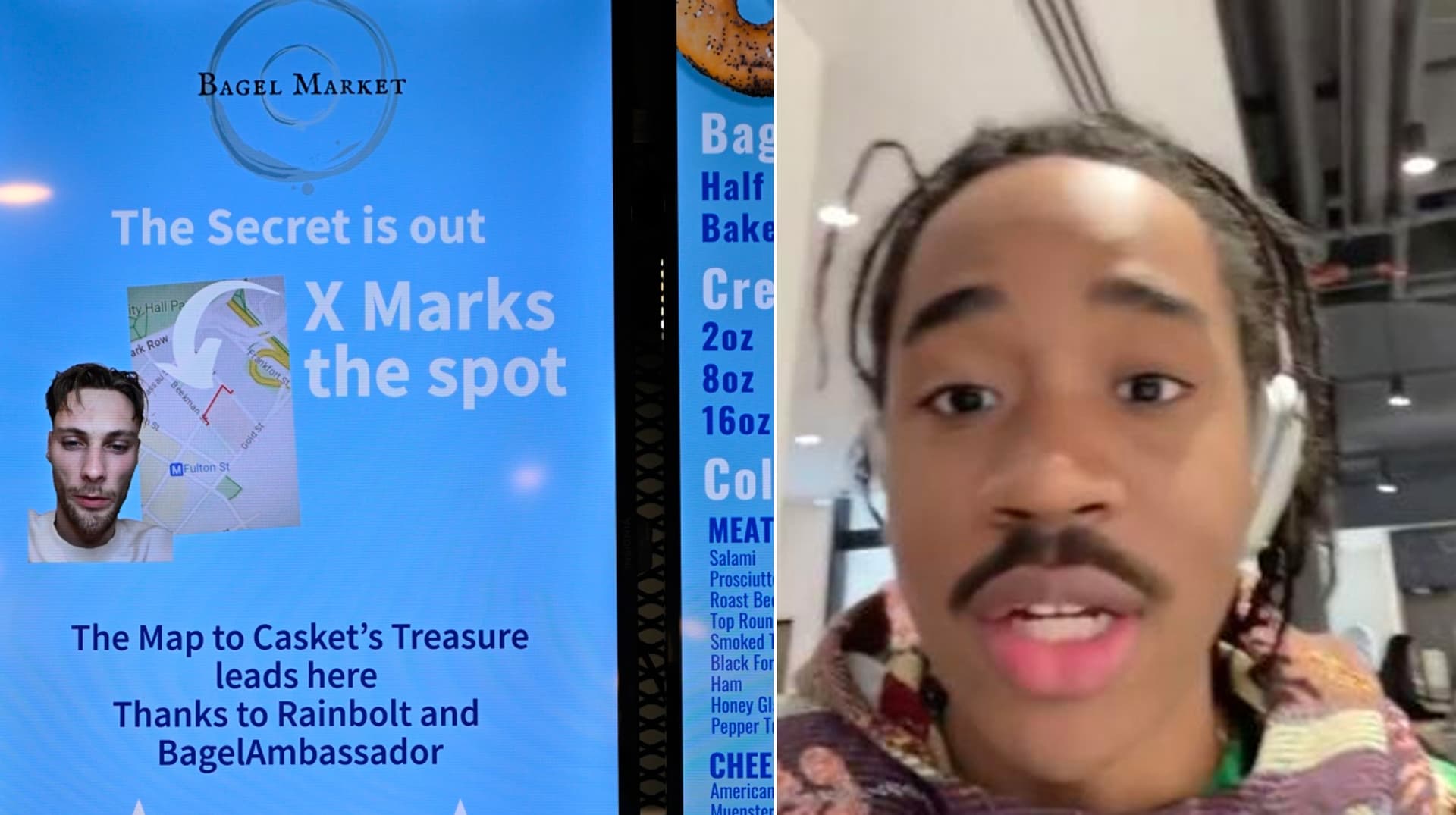 "The Rainbolt" Bagel meme template - Rainbolt Bagel