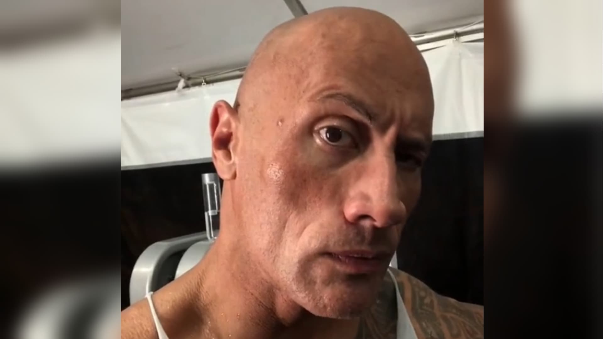 The Rock's Eyebrow Raise meme template - The Rock Eyebrow Raise