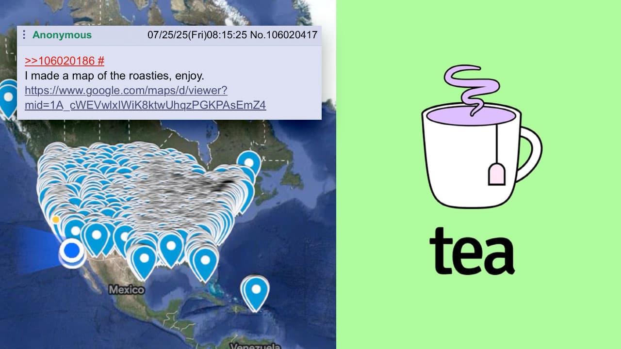 The Tea App Data Leak meme template - The Tea App Data Leak