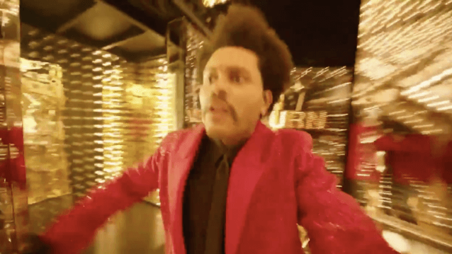 The Weeknd's Super Bowl LV Halftime Show meme template - The Weeknd Super Bowl