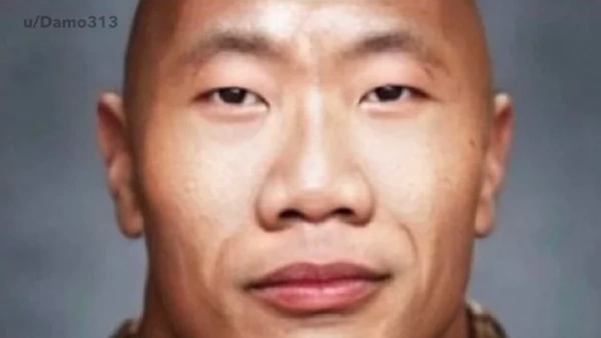 The Wock / Dwayne "The Wok" Johnson meme template - The Wock