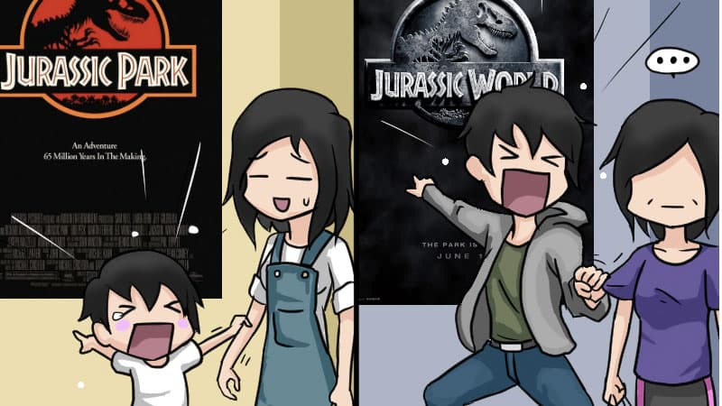 Then and Now meme template - Then and Now