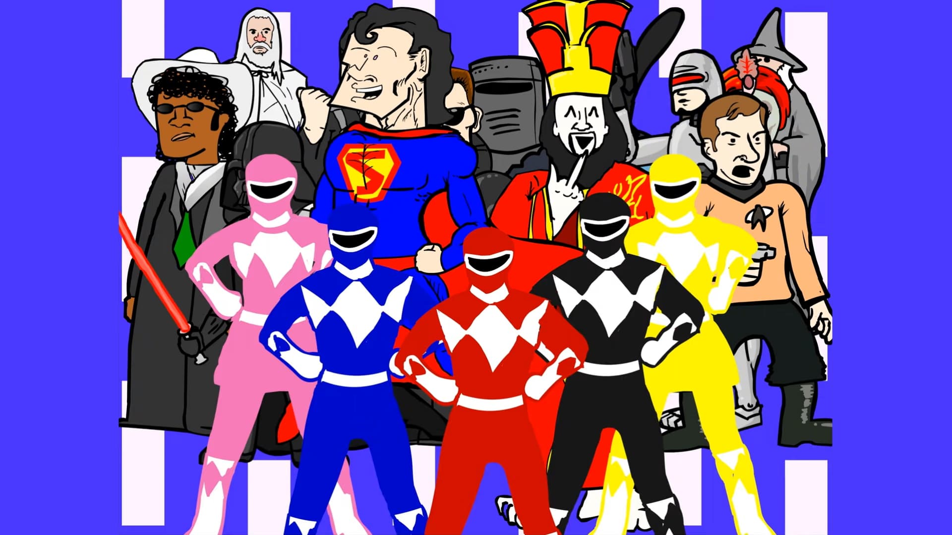 Then Gandalf the Gray, and Gandalf the White, and Monty Python, and Holy Grail's... meme template - Ultimate Showdown