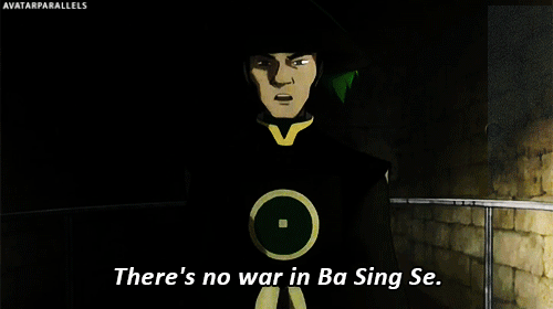 There is No War in Ba Sing Se meme template - There is No War in Ba Sing Se