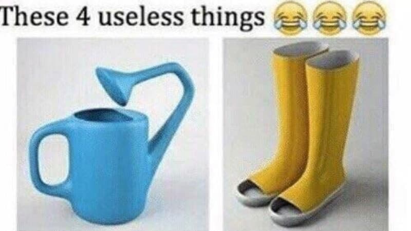 These 4 Useless Things meme template - These 4 Useless Things