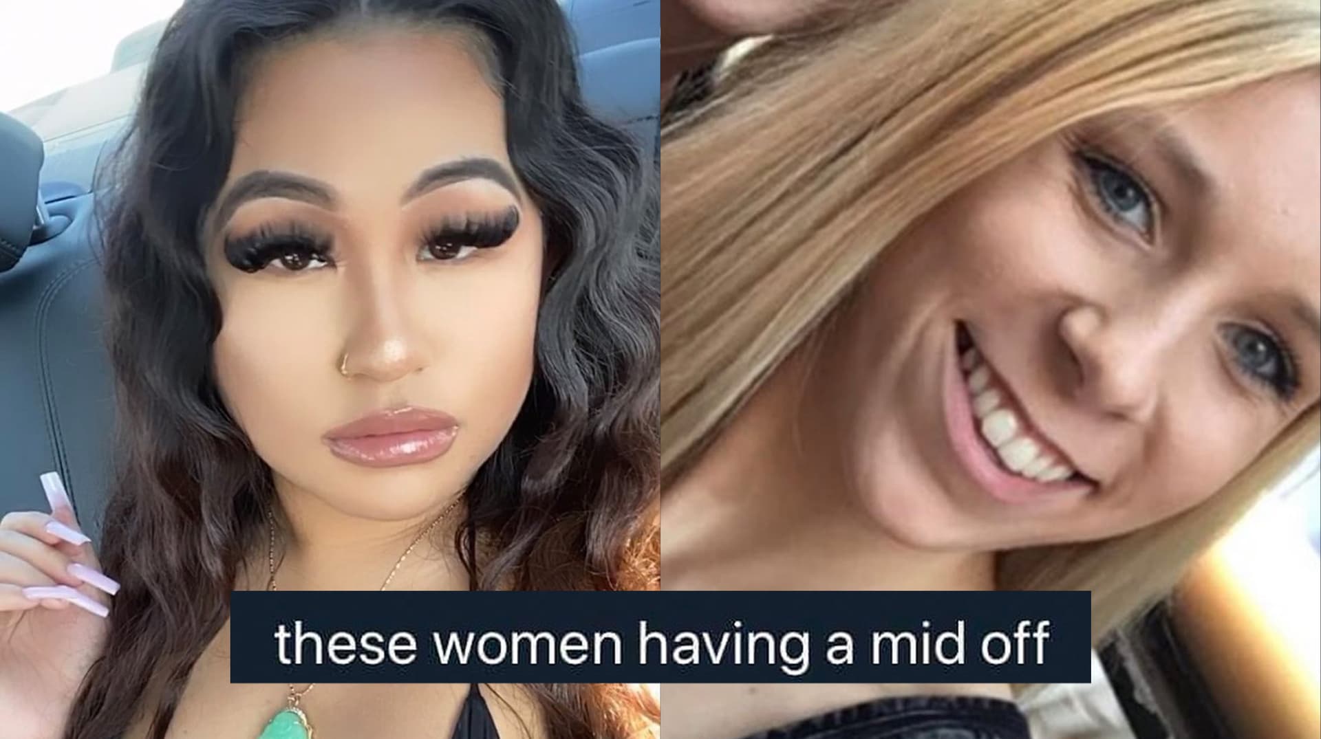 They Having a Mid Off meme template - They Having a Mid Off