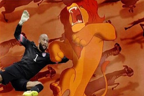 Things Tim Howard Could Save meme template - Tim Howard Save