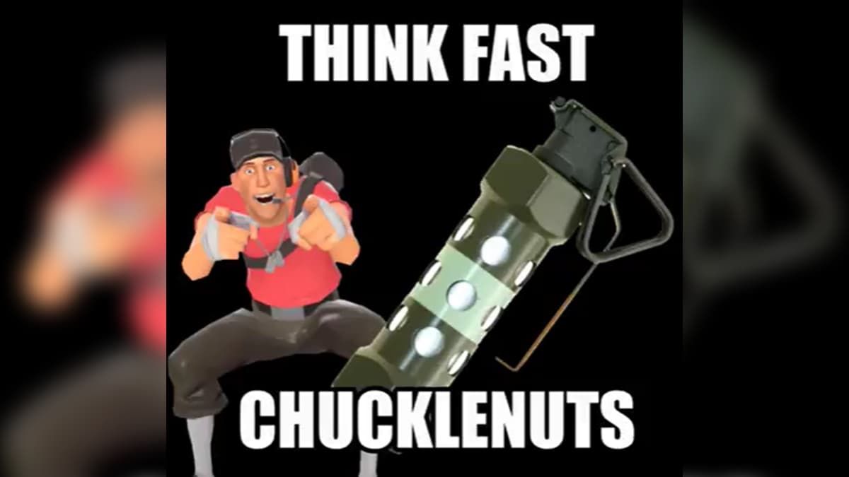 Think Fast, Chucklenuts meme template - Think Fast Chucklenuts