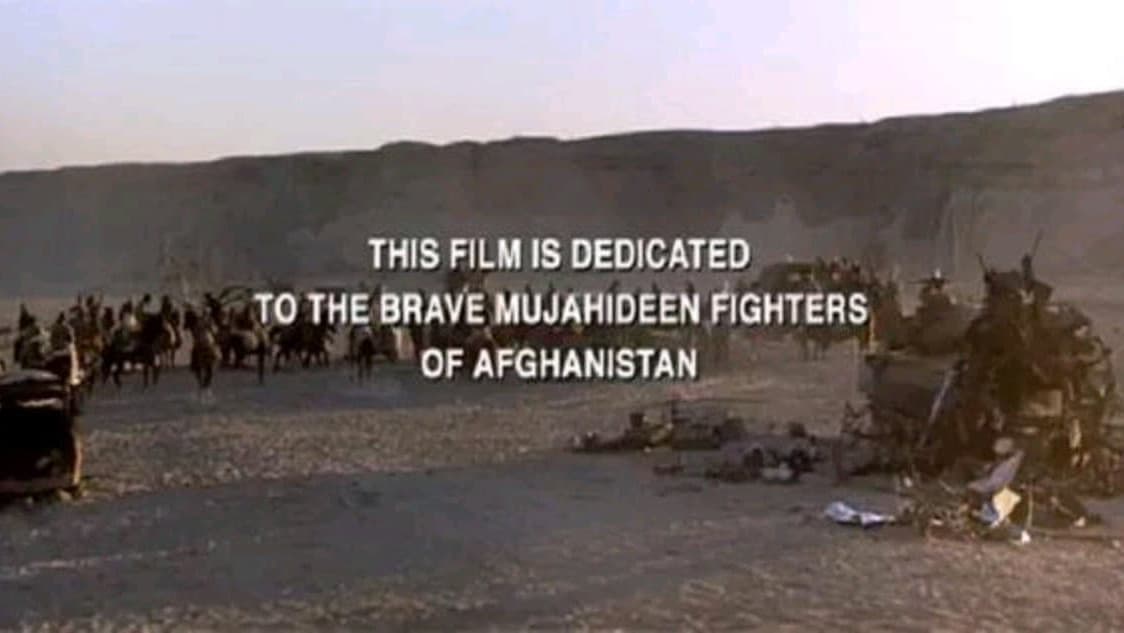 This Film Is Dedicated to the Brave Mujahideen Fighters of Afghanistan meme template - Brave Mujahideen Fighters