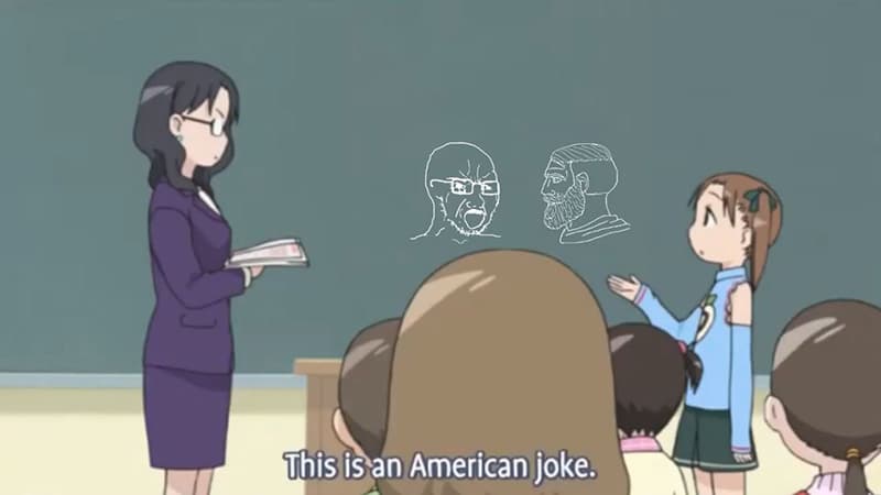 This Is An American Joke meme template - This Is An American Joke
