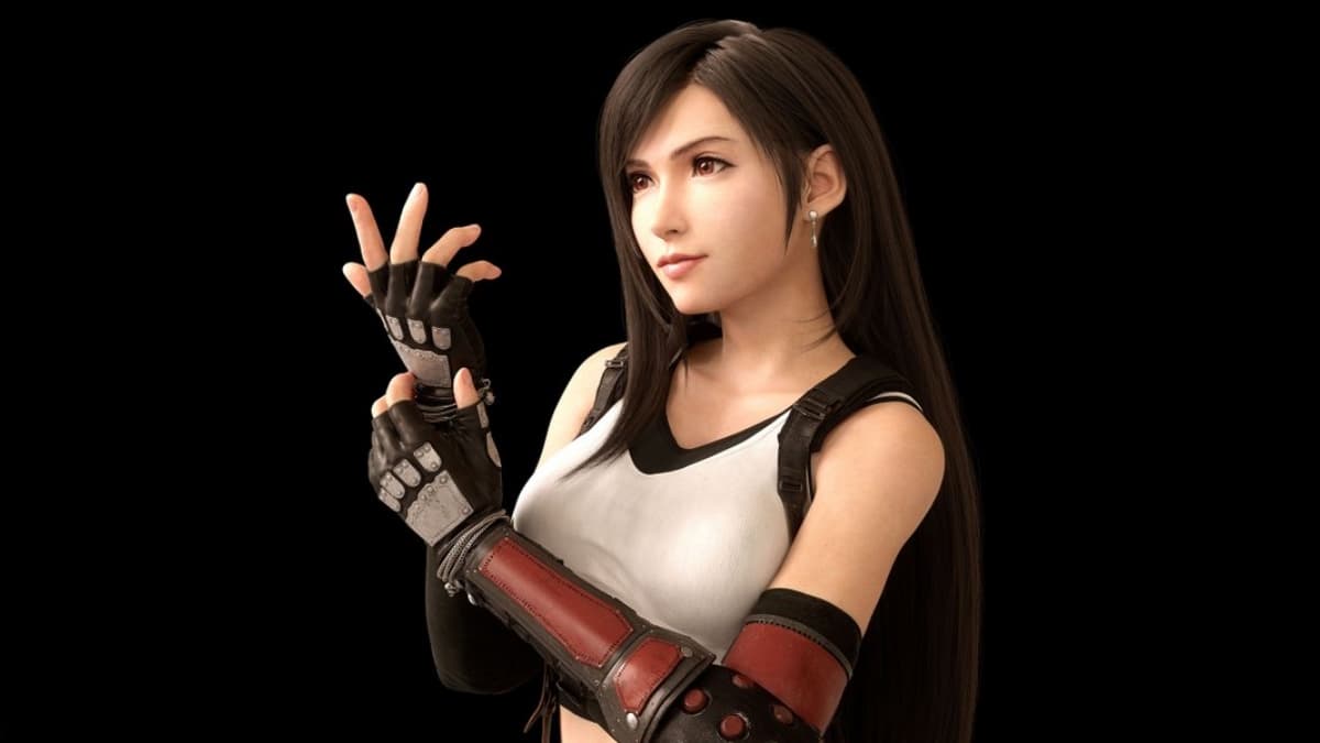 Tifa's Breast Size Change meme template - Tifa Breast Size