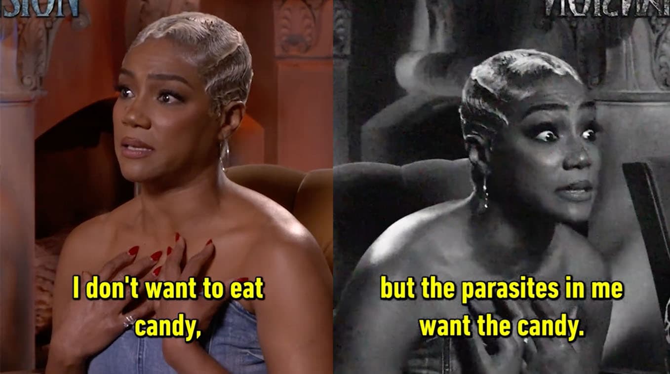 Tiffany Haddish "But The Parasites In Me Want The Candy" meme template - Tiffany Haddish Parasite