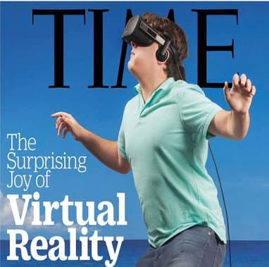 TIME's Virtual Reality Magazine Cover meme template - TIME Virtual Reality