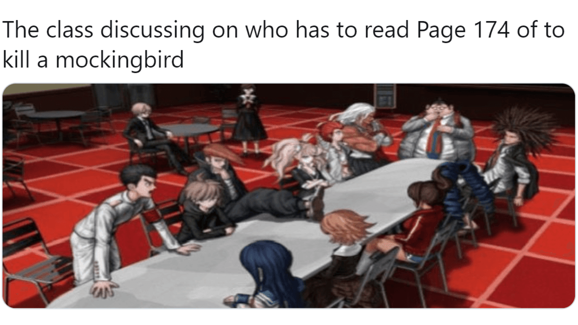 To Kill A Mockingbird N-word Passage / Page 174 meme template - To Kill A Mockingbird Page 174