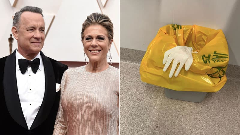 Tom Hanks' COVID-19 Coronavirus Diagnosis meme template - Tom Hanks COVID