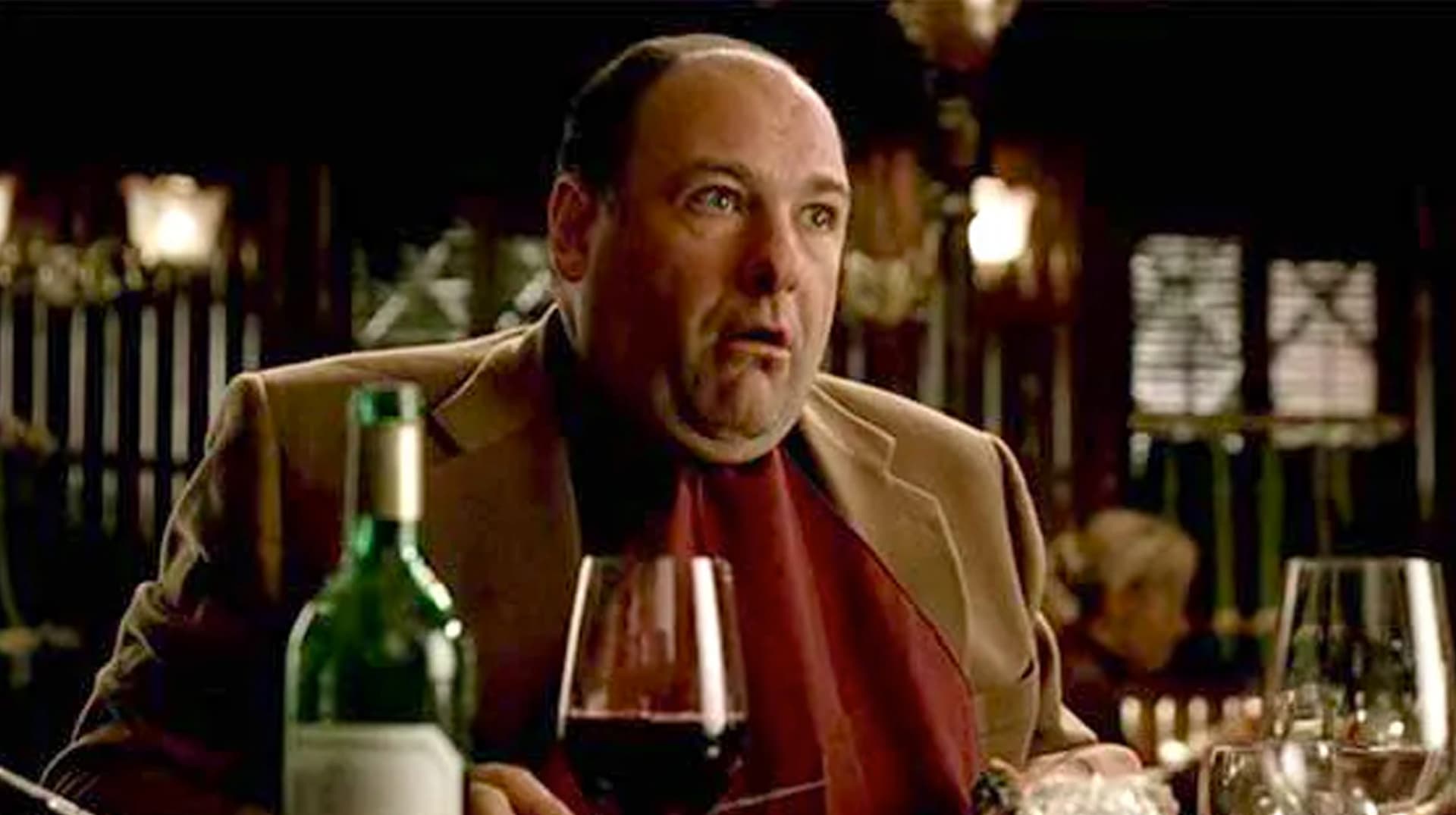 Tony Soprano Sees the Gyatt meme template - Tony Soprano