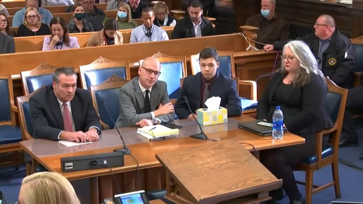 Trial of Kyle Rittenhouse meme template - Kyle Rittenhouse