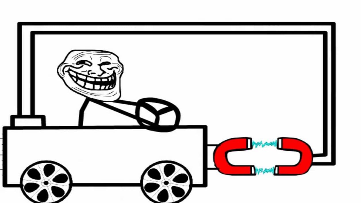 Troll Science / Troll Physics meme template - Troll Science