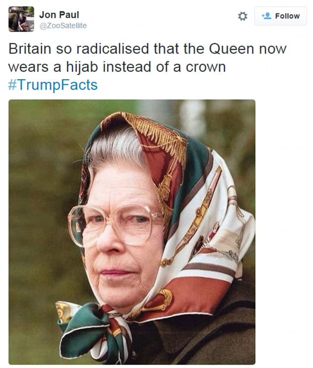 Trump Facts meme template - Trump Facts