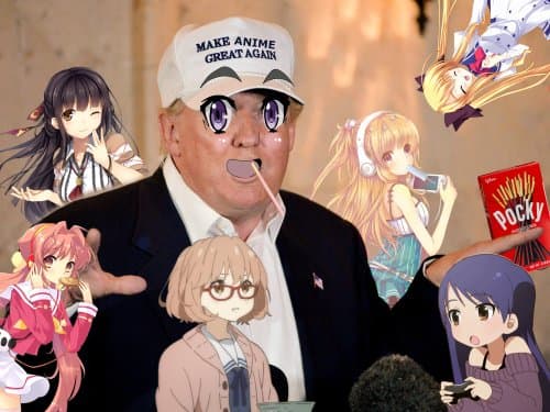 #TrumpAnime / Rick Wilson Controversy meme template - Trump Anime