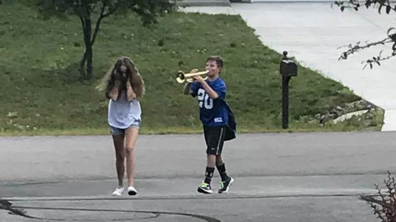 Trumpet Boy meme template - Trumpet Boy